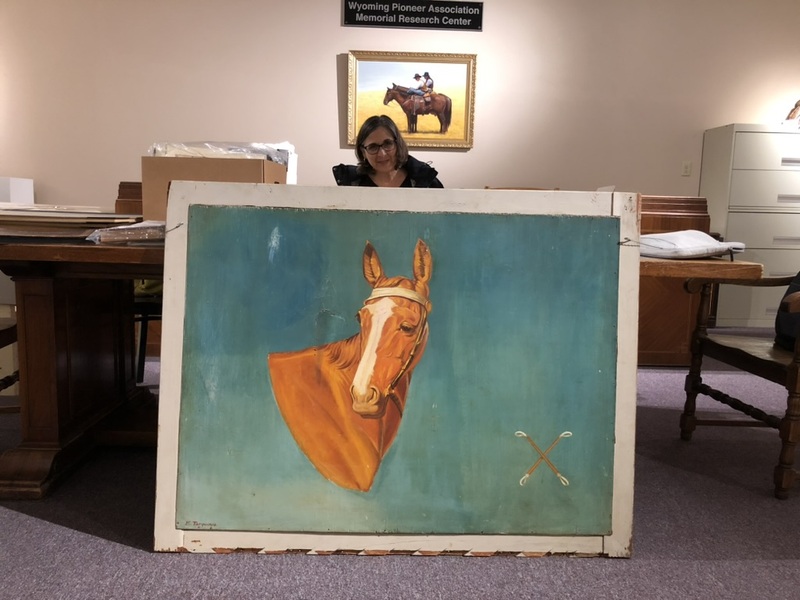 Tarquinio Enzo_horse two of two sided painting.jpeg