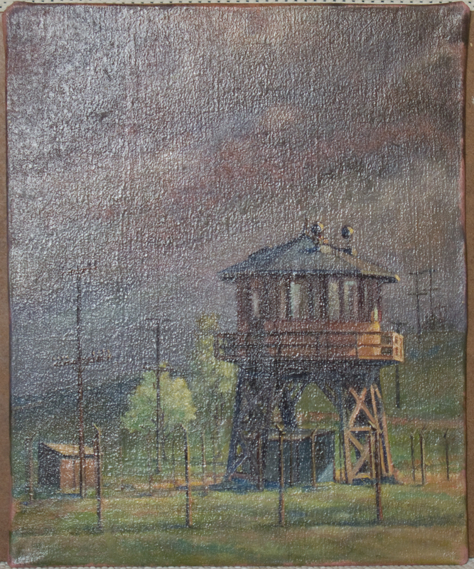 5 Torre nel recinto del campo 29 X 35,6 - Cartone.jpg
