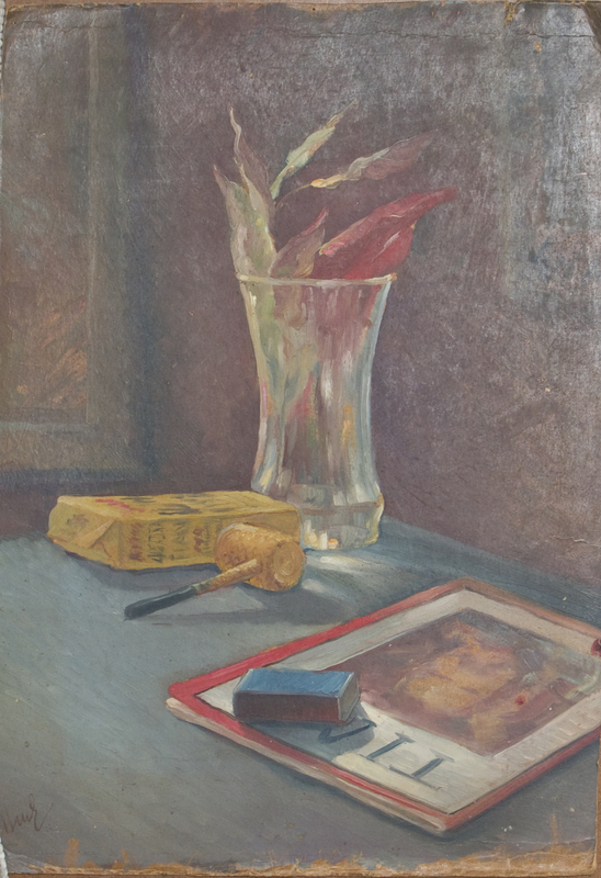 8 Vaso con pipa e rivista 28,8 X 41,6 - Cartone.jpg