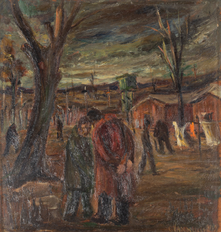 Vannucci_Prisoners, 1943. Oil on plywood, cm 26x28.jpg