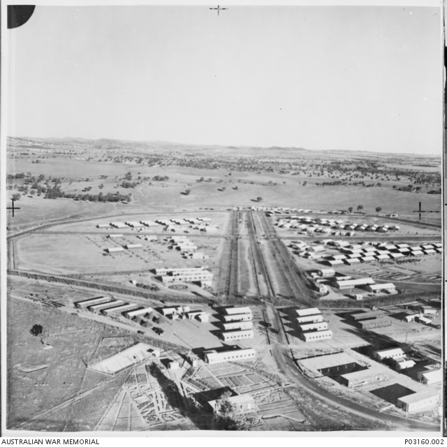 photograph_oblique aerial view_cowra camp.JPG