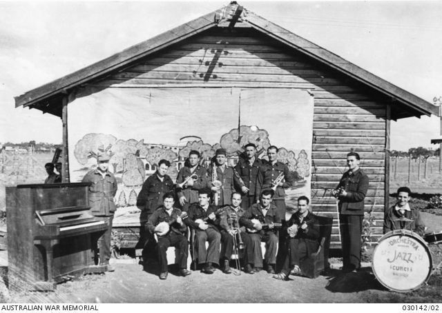 Members of the Camp Hay No.6 orchestra