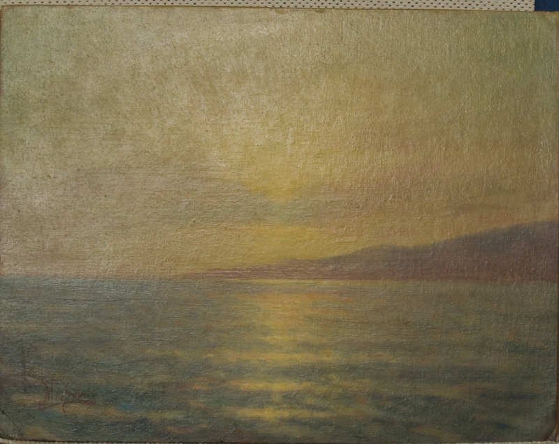 28 Tramonto punta di bordighera 45,4 X 35,5 Cartone.jpg