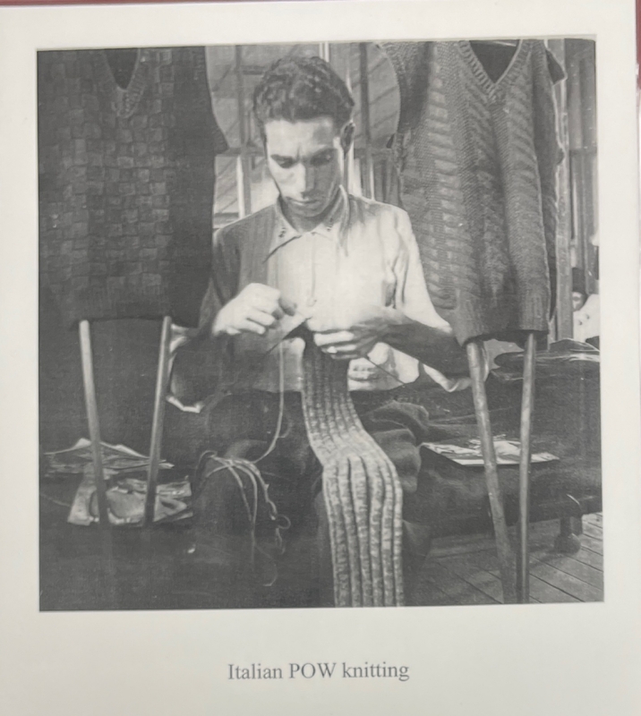 Italian POW knitting