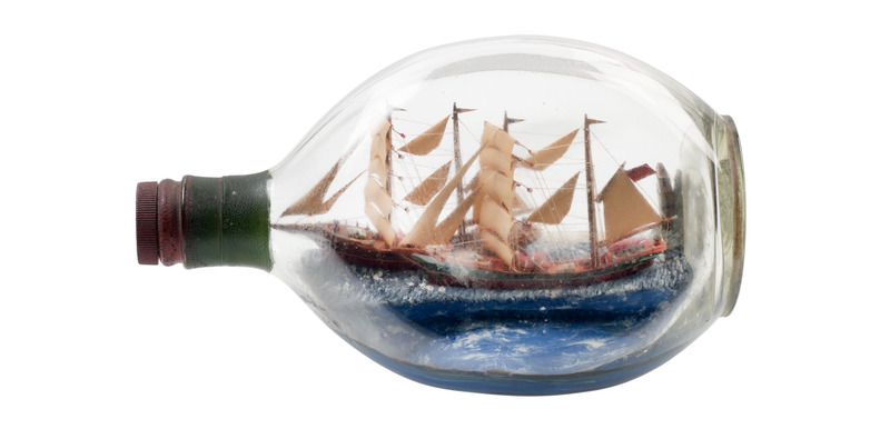 Ship in a bottle