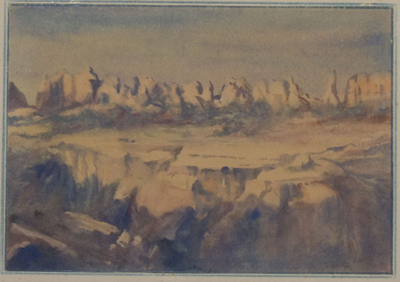 41 Montagne rocciose 23,5 x 16,2 - Acquarello incollato su cartone.jpg