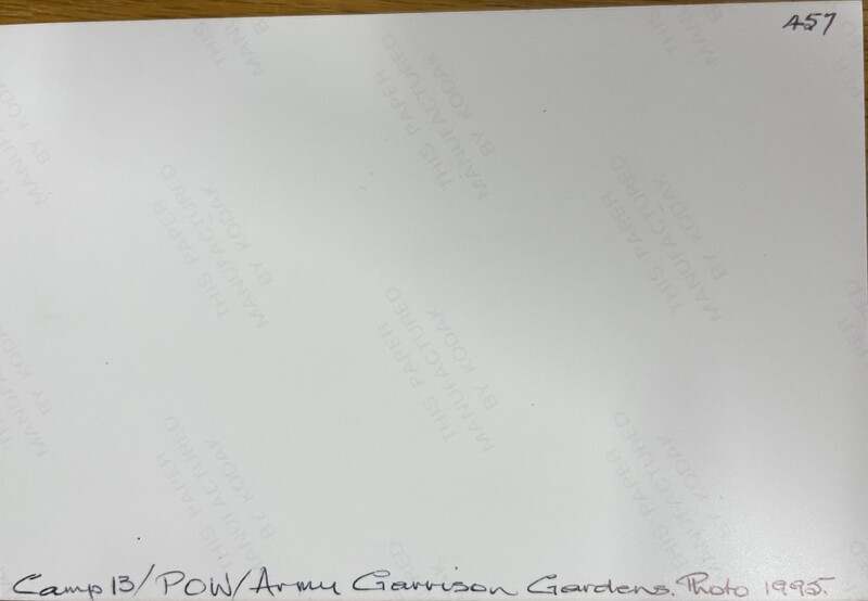 Back of the photograph